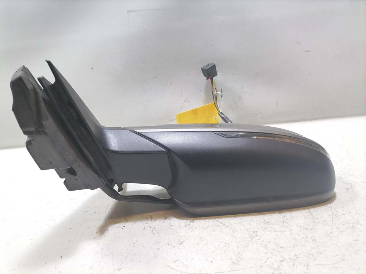 Audi A3 8P original Au&szlig;enspiegel links elektrisch LY1P Dakotagrau Metallic BJ12